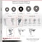 Service Caster 4 Inch Phenolic Wheel Swivel Bolt Hole Caster with Brake SCC-BH20S414-PHR-TLB - alternate 6